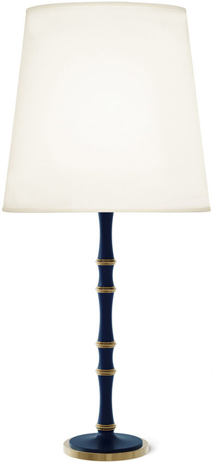 Robert Abbey MMB29 Kane Contemporary Matte Midnight Blue Table Lamp Lighting 