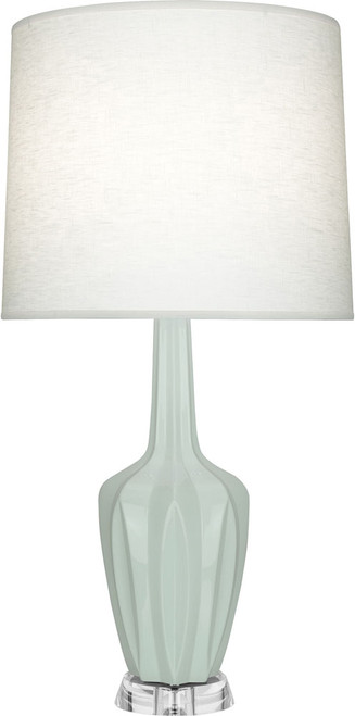 Robert Abbey EMMA-CELADON-TABLE-LAMP Emma Modern Celadon Glazed Ceramic Table Light 