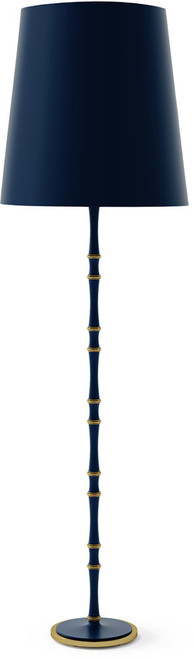 Robert Abbey MMB79X Kane Modern Matte Midnight Blue Floor Lamp Light 
