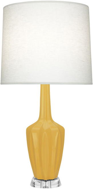 Robert Abbey EMMA-SUNSET-ACCENT-LAMP Emma Modern Sunset Glazed Ceramic Lighting Table Lamp 