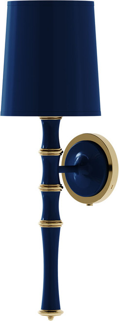 Robert Abbey MB87X Kane Modern Midnight Blue Wall Lamp 