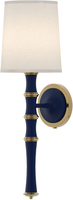 Robert Abbey MMB87 Kane Contemporary Matte Midnight Blue Wall Lamp 