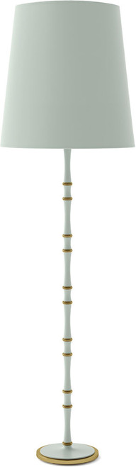 Robert Abbey MCL79X Kane Contemporary Matte Celadon Light Floor Lamp 