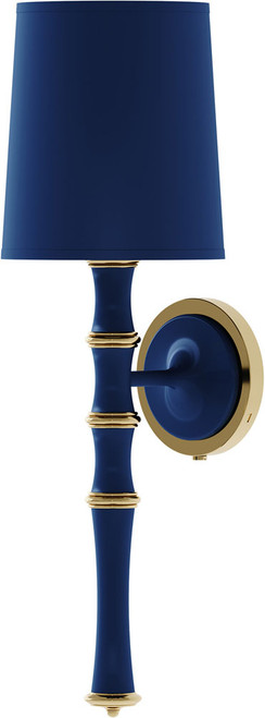 Robert Abbey MMB87X Kane Contemporary Matte Midnight Blue Lighting Wall Sconce 