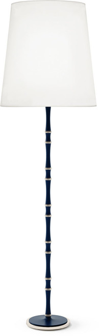 Robert Abbey MMB89 Kane Contemporary Matte Midnight Blue Floor Lamp Light 