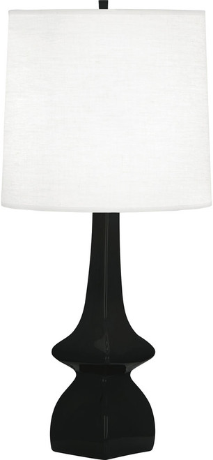 Robert Abbey OS210 Jasmine Modern Obsidian Glazed Ceramic Table Lamp Lighting 