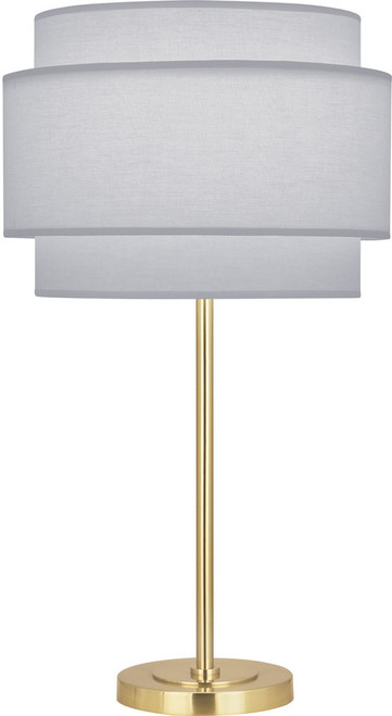 Robert Abbey PG130 Decker Modern Modern Brass Table Lamp 