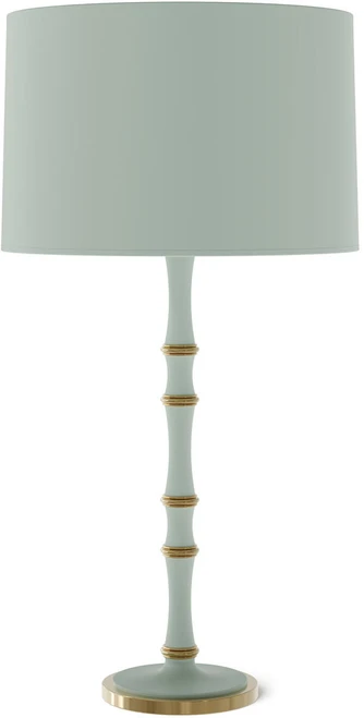 Robert Abbey KANE-MATTE-CELADON-STANDARD-TABLE-LAMP Kane Modern Matte Celadon Lighting Table Lamp 