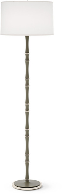 Robert Abbey MST74 Kane Modern Matte Smokey Taupe Floor Lamp 