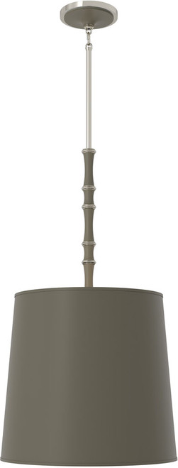 Robert Abbey MST190X Kane Contemporary Matte Smokey Taupe Drum Drop Ceiling Lighting 