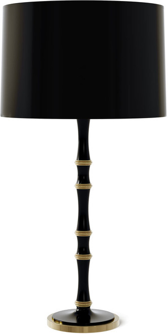 Robert Abbey KANE-OBSIDIAN-STANDARD-TABLE-LAMP Kane Contemporary Obsidian Table Lighting 