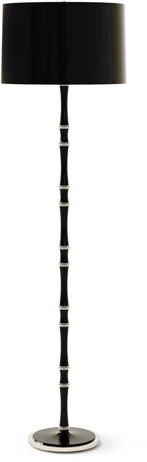 Robert Abbey OS74X Kane Modern Obsidian Floor Lamp Light 