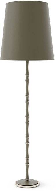 Robert Abbey MST89X Kane Contemporary Matte Smokey Taupe Lighting Floor Lamp 