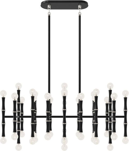 Robert Abbey OS78 Kane Obsidian Kitchen Island Lighting 
