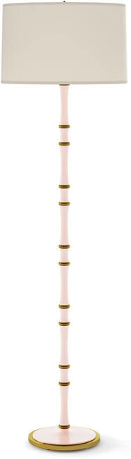 Robert Abbey RW73 Kane Modern Rose Water Floor Light 