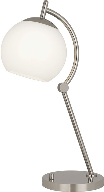 Robert Abbey S232 Nova Contemporary Polished Nickel Study Lamp 