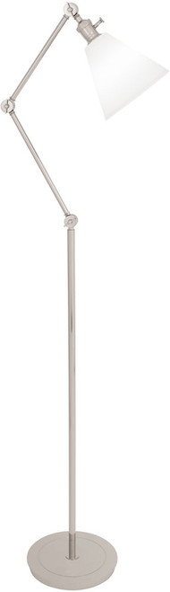 Robert Abbey S2422G Alloy Modern Polished Nickel Floor Lamp Light 