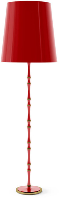 Robert Abbey RR79X Kane Contemporary Ruby Red Floor Light 