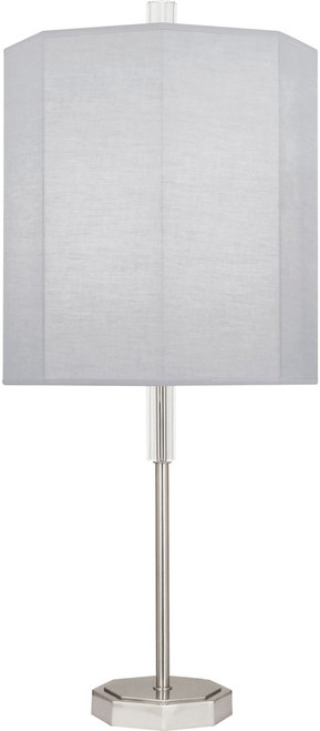 Robert Abbey PG05 Kate Contemporary Polished Nickel Table Lamp 