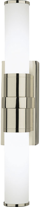 Robert Abbey S1350 Roderick Modern Polished Nickel LED Light Sconce 