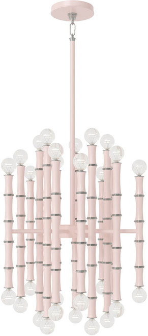 Robert Abbey RW49 Kane Modern Rose Water Mini Chandelier Lamp 