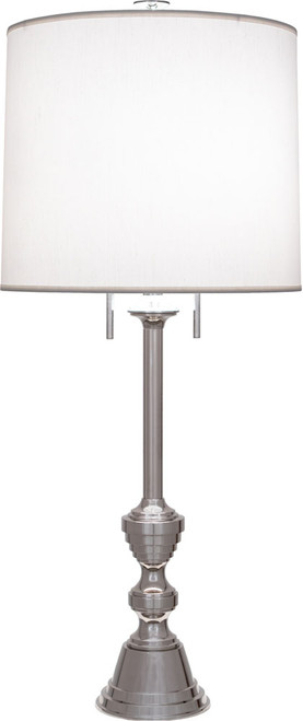Robert Abbey S1220 Arthur Modern Polished Nickel Table Light 