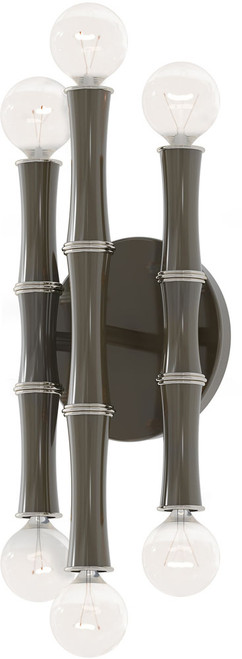 Robert Abbey ST76 Kane Contemporary Smokey Taupe Lighting Sconce 