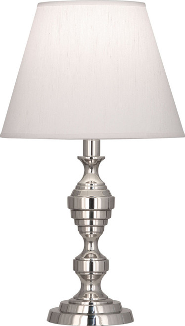 Robert Abbey S1221 Arthur Contemporary Polished Nickel Table Light 
