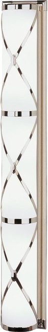 Robert Abbey S1988 Chase Modern Polished Nickel 5.5" Wall Sconce 