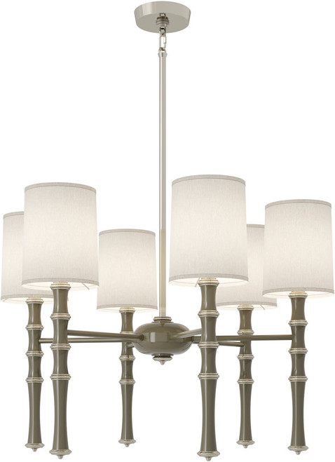 Robert Abbey ST188 Kane Modern Smokey Taupe Chandelier Lighting 