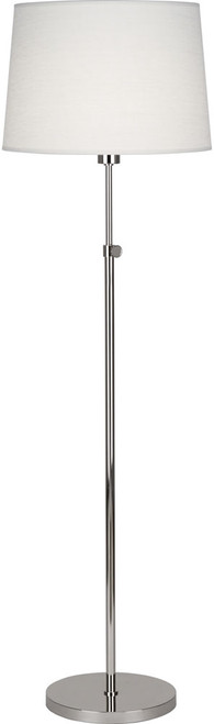 Robert Abbey S463 Koleman Modern Polished Nickel Floor Lamp Light 