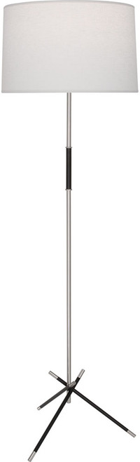 Robert Abbey S218 Thatcher Contemporary Polished Nickel Floor Lamp Lighting 