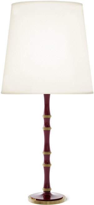 Robert Abbey SM29 Kane Modern Sugar Plum Side Table Lamp 