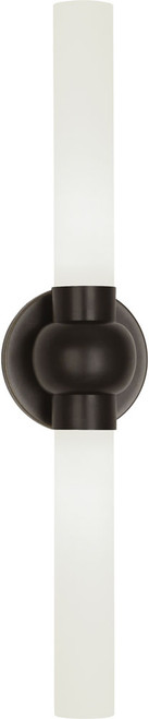 Robert Abbey Z6900 Daphne Modern Deep Patina Bronze LED Wall Lamp 
