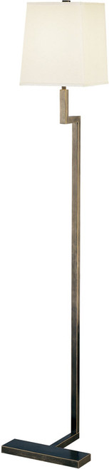 Robert Abbey Z149 Doughnut Contemporary Deep Patina Bronze Floor Lighting 