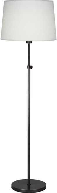 Robert Abbey Z463 Koleman Contemporary Deep Patina Bronze Floor Lighting 
