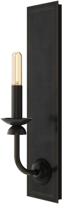 Robert Abbey Z272 William Modern Deep Patina Bronze 4.5" Wall Lighting 