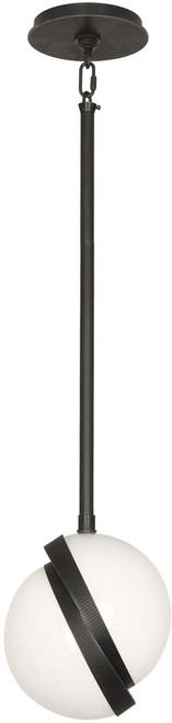 Robert Abbey Z624 Brut Modern Deep Patina Bronze LED Mini Pendant Light 