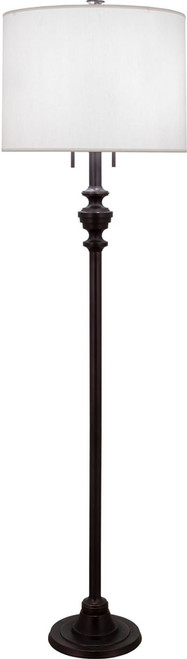 Robert Abbey Z1223 Arthur Contemporary Deep Patina Bronze Floor Lighting 