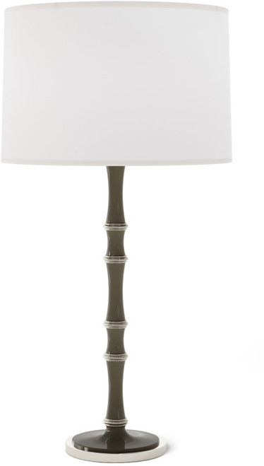 Robert Abbey ST72 Kane Contemporary Smokey Taupe Lighting Table Lamp 