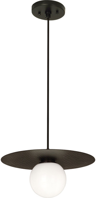 Robert Abbey Z9876 Dal Modern Deep Patina Bronze LED Hanging Lamp 