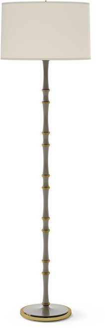Robert Abbey ST73 Kane Modern Smokey Taupe Floor Lamp Light 