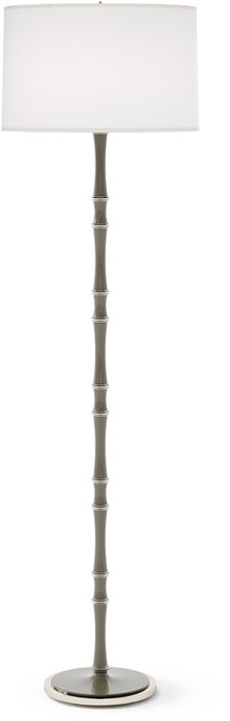 Robert Abbey ST74 Kane Modern Smokey Taupe Floor Lamp Lighting 