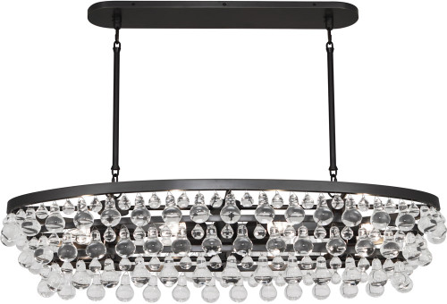 Robert Abbey Z1007 Bling Deep Patina Bronze Kitchen Island Light Fixture 