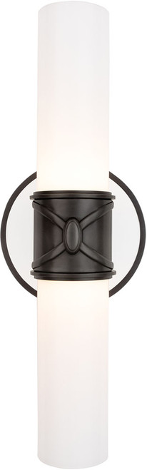 Robert Abbey Z1979 Chase Contemporary Deep Patina Bronze Wall Lighting Sconce 
