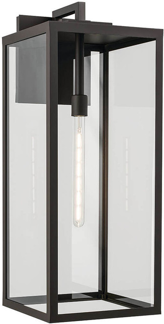 Kichler Lighting 59114OZ Branner Modern Olde Bronze 30" Outdoor Light Sconce 