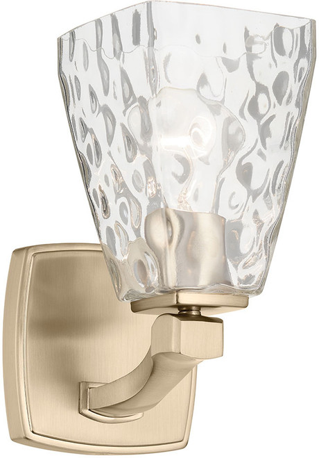 Kichler Lighting 55214CPZWTR Marant Modern Champagne Bronze Wall Lamp 