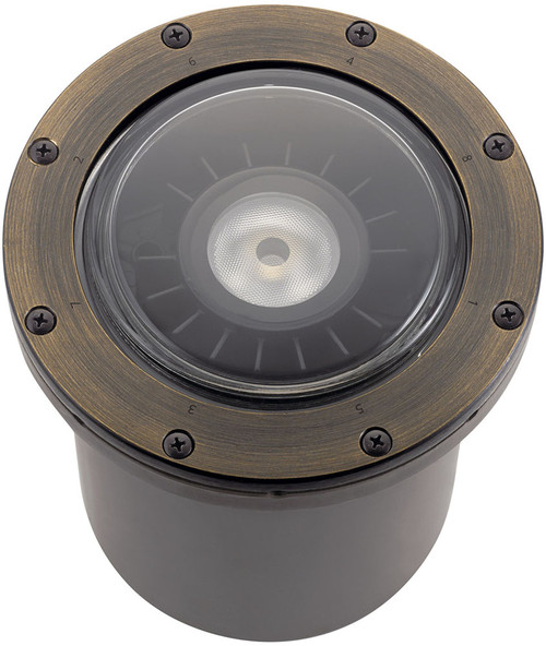 Kichler Lighting 16025CBR Centennial Brass LED In-Ground Accent Light 