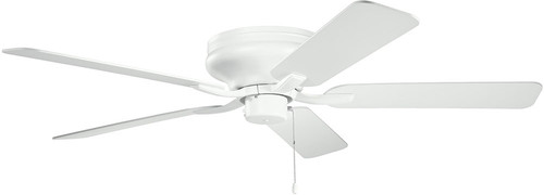 Kichler Lighting 330020MWH Basics Pro Legacy Matte White 52" Home Ceiling Fan 