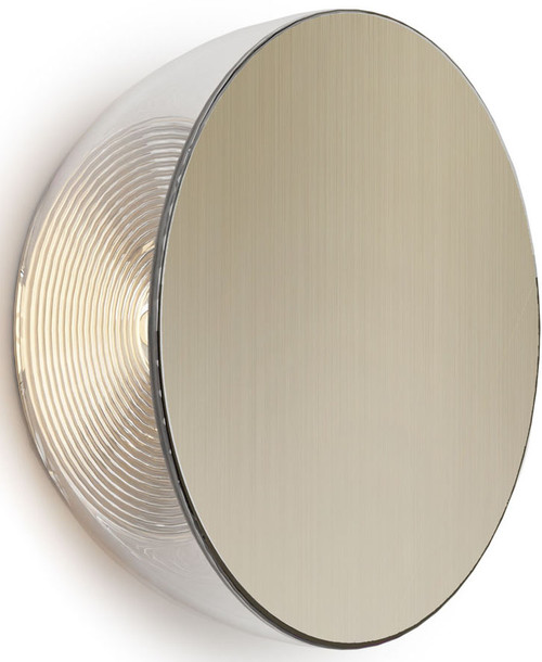 Koncept RMW-06-SW-BNI-HW Ramen Contemporary Brushed Nickel LED 6" Wall Lighting 